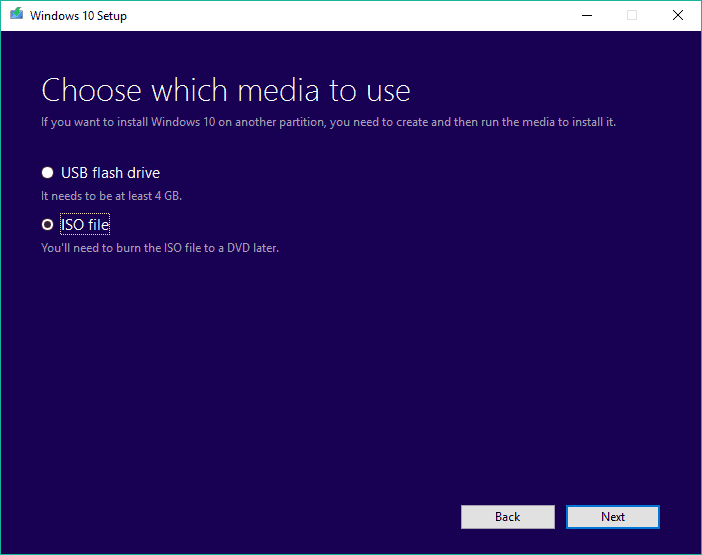 Instalación manual de actualización de aniversario de Windows 10 4