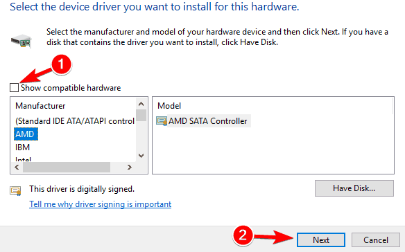 Falta la unidad de CD de Windows 10