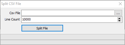 Dividir archivo CSV El archivo de Microsoft Excel no se cargó por completo
