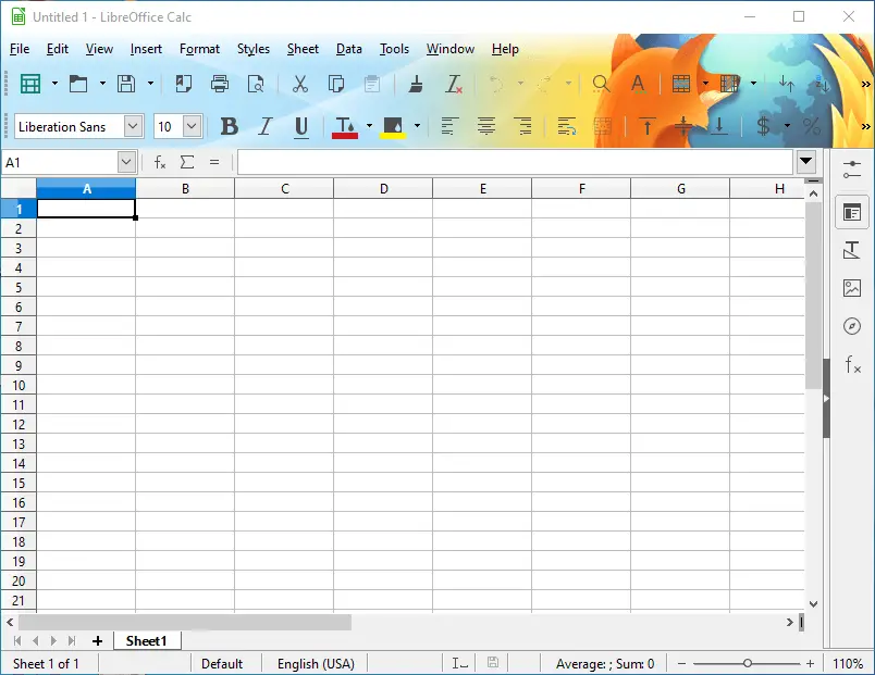 El formato de archivo de Excel de LibreOffice Calc no coincide con la extensión