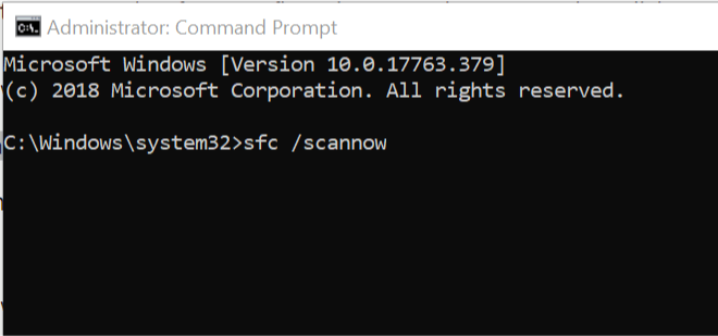 ejecute el comando Sfc scannow, el instalador confiable de Windows 10