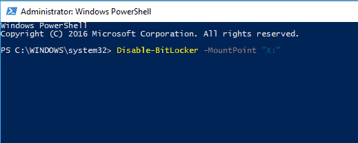 Deshabilitar BitLocker Windows 8