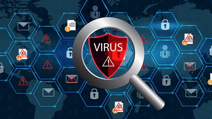 comprobar el software antivirus