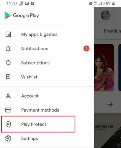 Protección de Google Play