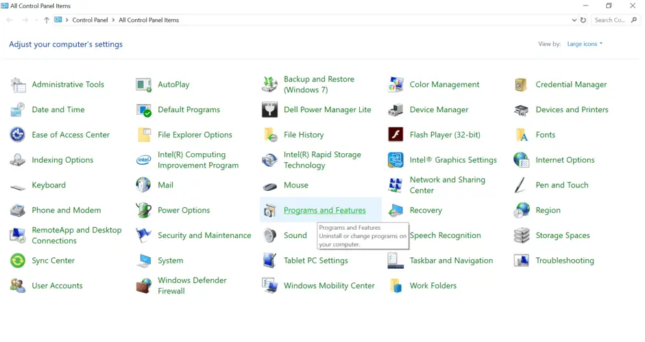 programas y funciones Microsoft Word