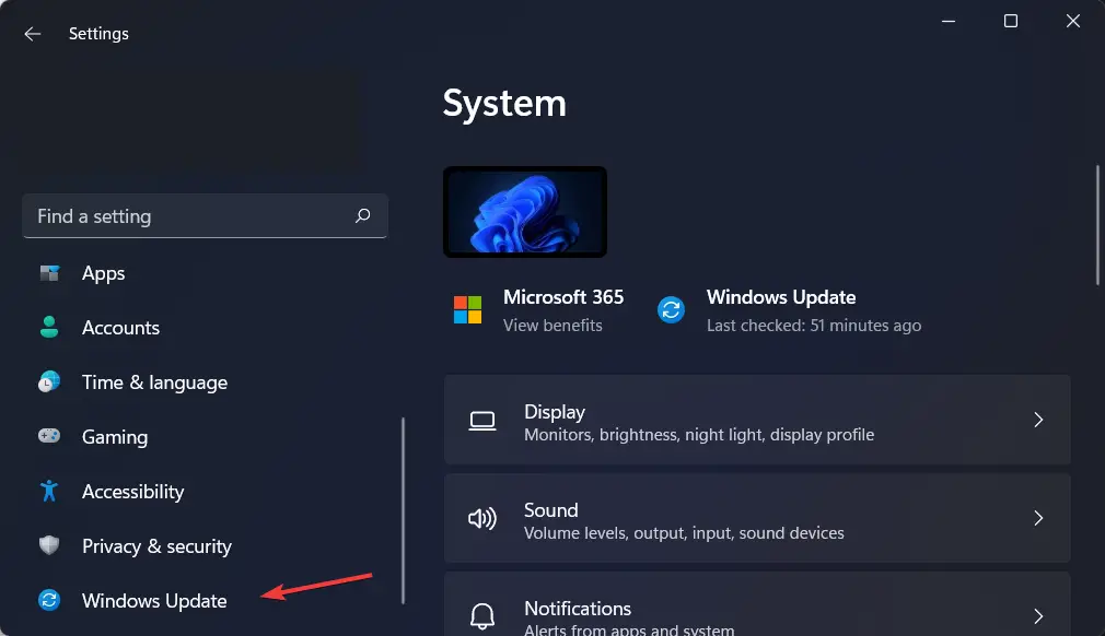 windows-update no puede crear nuevos documentos office 365