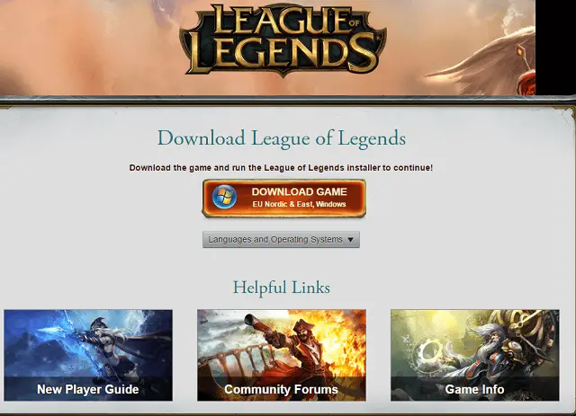 reinstalar league of legends nueva descarga