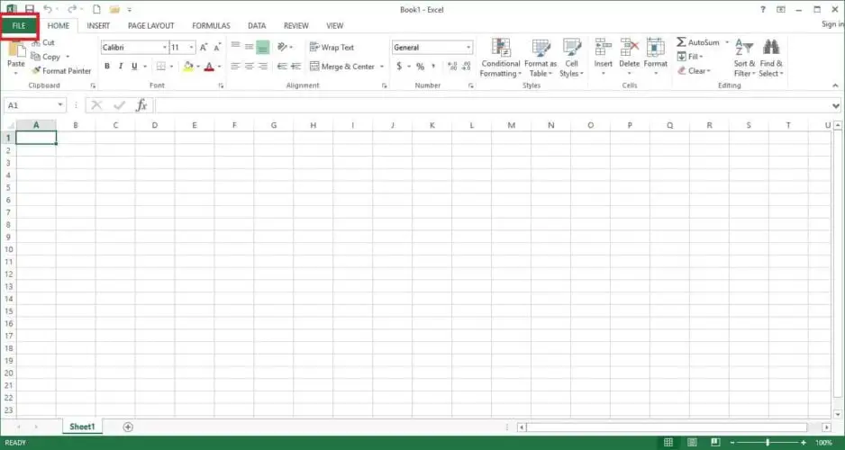 Archivo Excel abierto