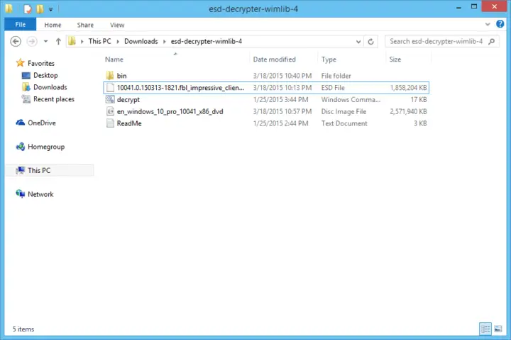 crear una imagen iso de Windows 10 a partir de archivos de instalación existentes