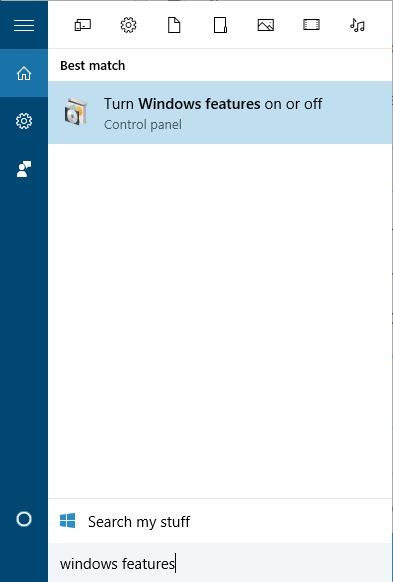 características de Windows