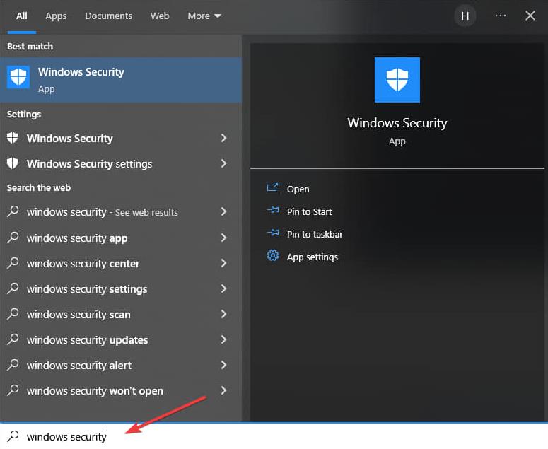 centro de seguridad windows defender