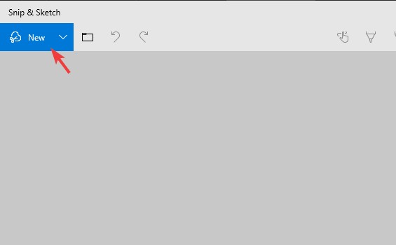 nuevo botón captura de pantalla un monitor windows 10