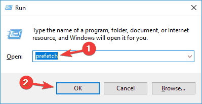 No se pueden eliminar archivos temporales de Internet Windows 10