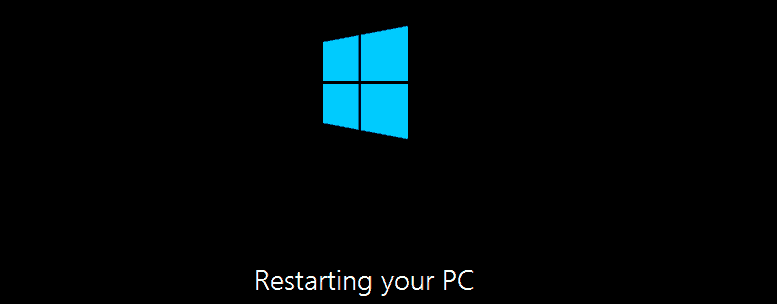 Windows 10 se reinicia en lugar de apagarse