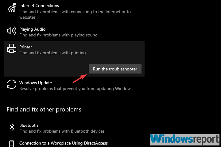 Solucionador de problemas de impresoras de Windows 10 error de escaneo y fax de Windows al aplicar la configuración al controlador