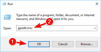 gpedit.msc DVD no se reproduce automáticamente en Windows 10