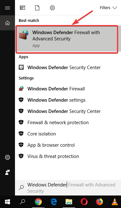 Windows defender en el cuadro de búsqueda de Cortana: sedlaucher.exe corrige el alto uso de la CPU