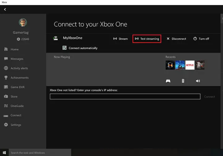 xbox one streaming wind8apps