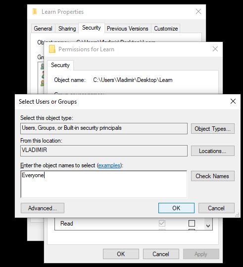 permisos - WMP no puede acceder al archivo