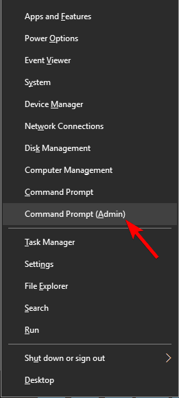 Símbolo del sistema 0x8007007e Error de actualización de Windows