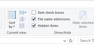 Casilla de verificación de extensiones de nombre de archivo El formato de archivo de Excel no coincide con la extensión