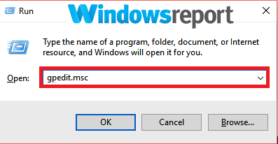 gpedit.msc Windows siempre necesita actualizarse