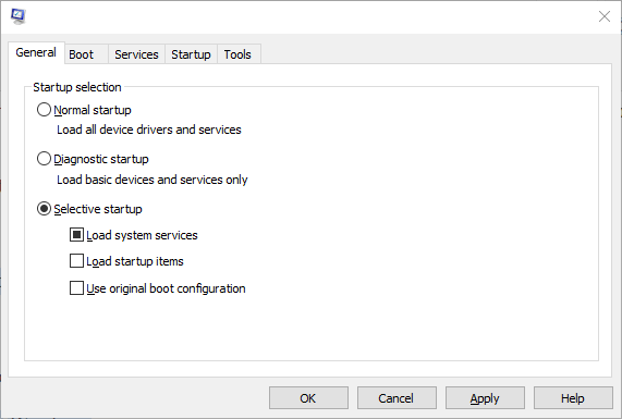 La utilidad de configuración del sistema sky go no funciona en Windows 10