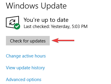 comprobar si hay actualizaciones El servicio de usuario de notificaciones push de Windows ha dejado de funcionar