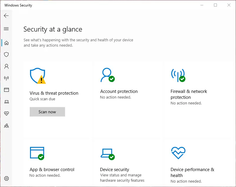Cuenta de Microsoft Office de seguridad de Windows bloqueada