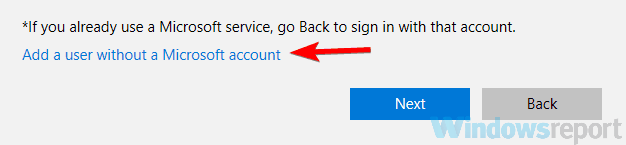 agregar usuarios sin una cuenta de Microsoft Sin Administrador de tareas Windows 10