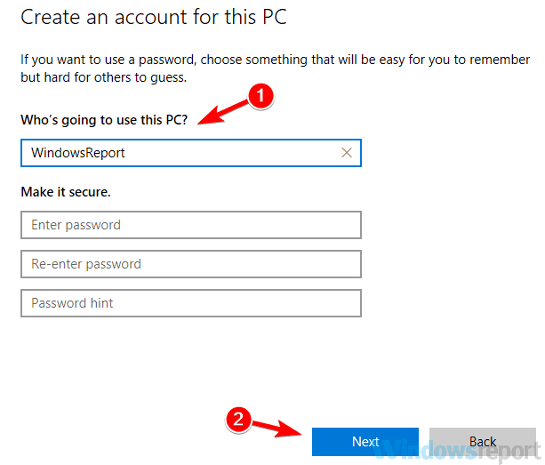 ingrese la información del usuario Administrador de tareas Windows 10 no se muestra