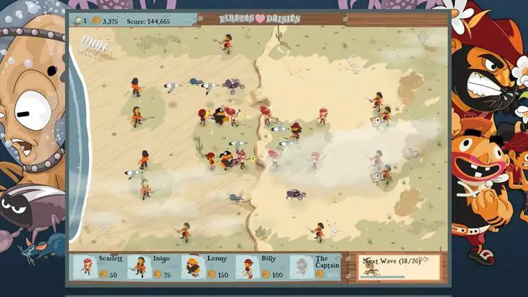 los piratas aman las margaritas windows 8 tower defense