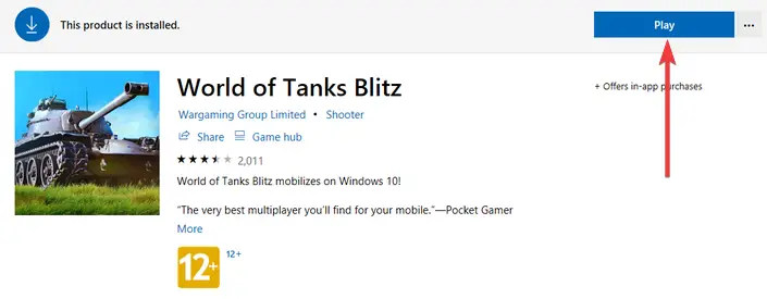 World of Tanks Blitz Windows 10