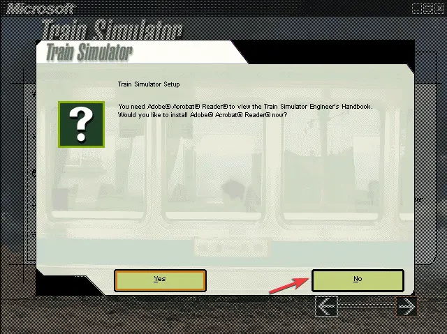 Instalación del simulador de tren de Microsoft