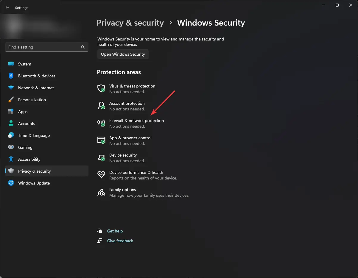 Cortafuegos - Seguridad de Windows