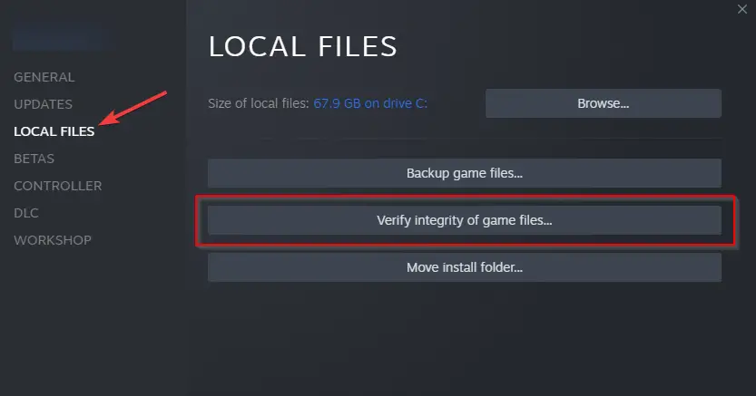 Verificar la integridad de los archivos de los juegos: el tiempo de reproducción del proyecto no se pudo conectar al servidor