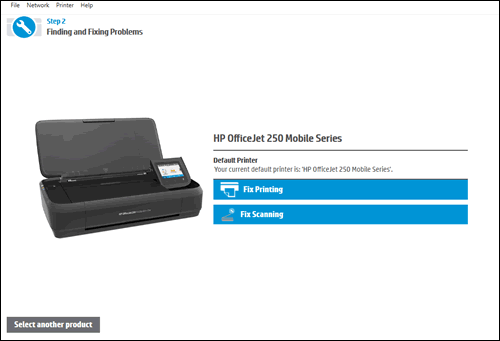 Arreglar opción de impresión error de impresora pantalla compacta pesada