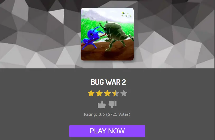 bug war 2 juego de navegador de defensa de la torre