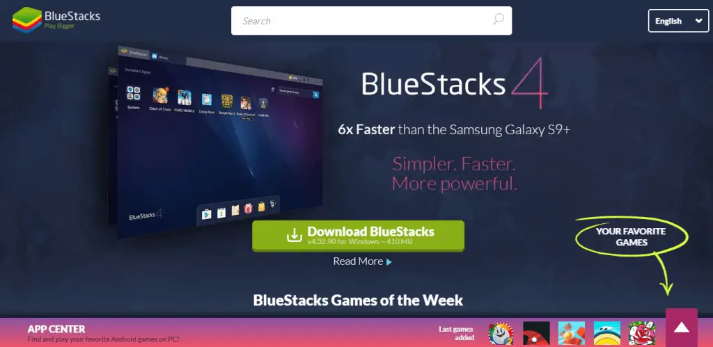 BlueStacks - emulador sin lag