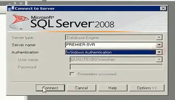 La contraseña de la ventana de inicio de sesión de SQL Server no se pudo cambiar sql