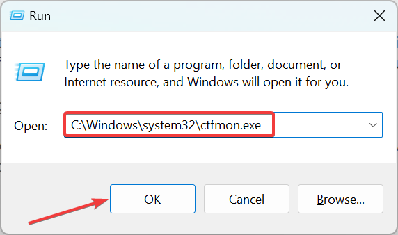 el comando para corregir no puede escribir en la barra de búsqueda de Windows