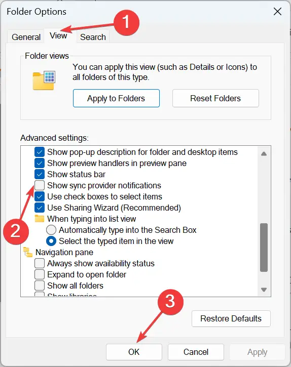 cómo detener las ventanas emergentes del Explorador de archivos en Windows 11