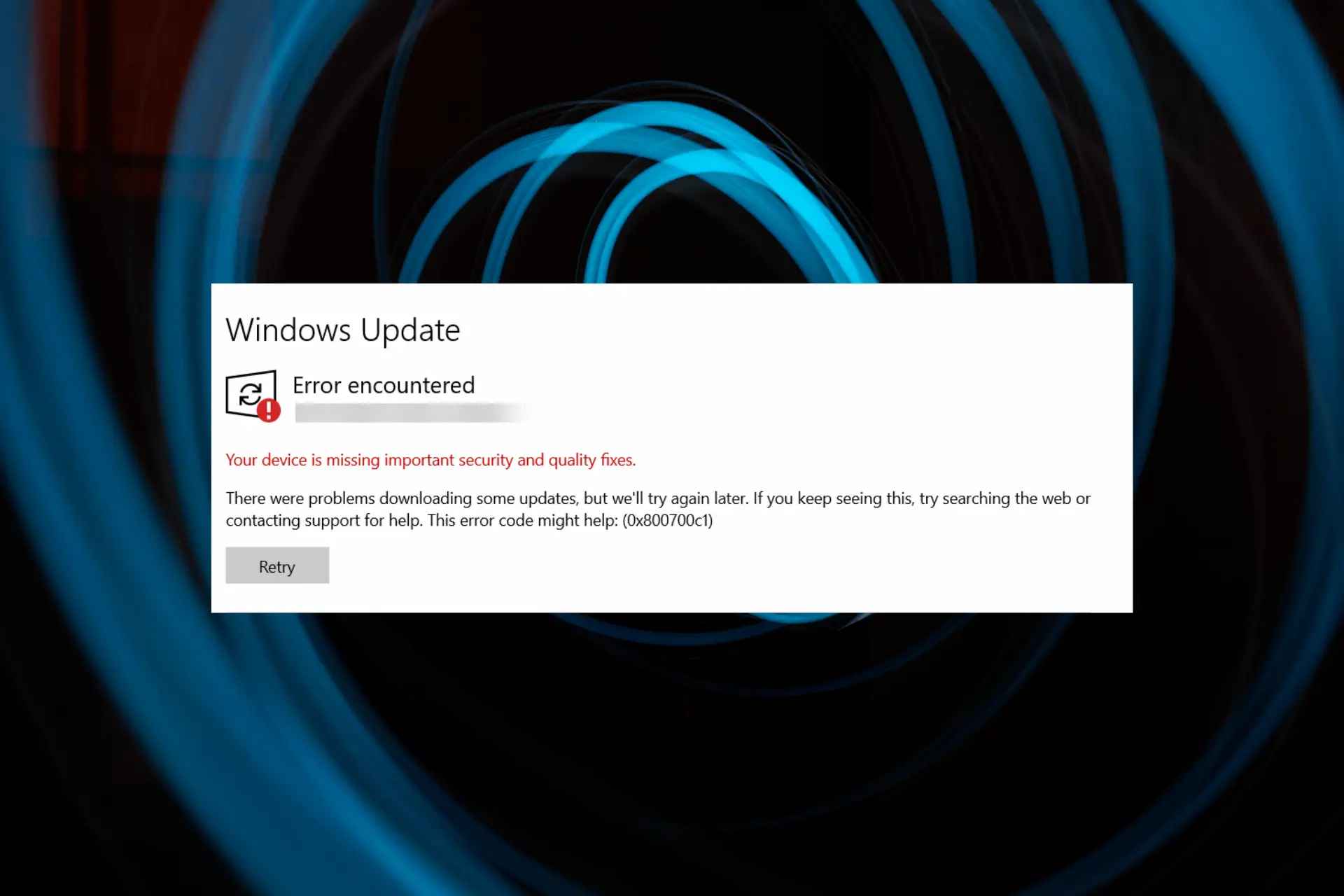 Cómo Reparar El Error De Actualización De Windows 800700c1 Expertos En Linea 5394